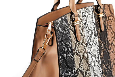 Women Snakeskin Classic Handbag™