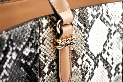 Women Snakeskin Classic Handbag™