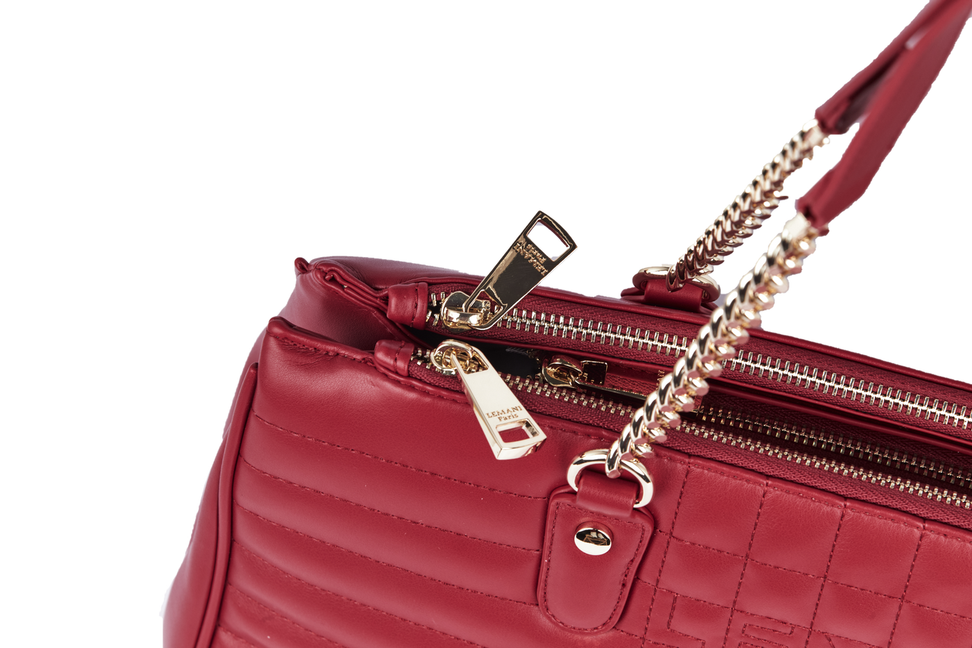 Women Quilted Patent Satchel Bag™